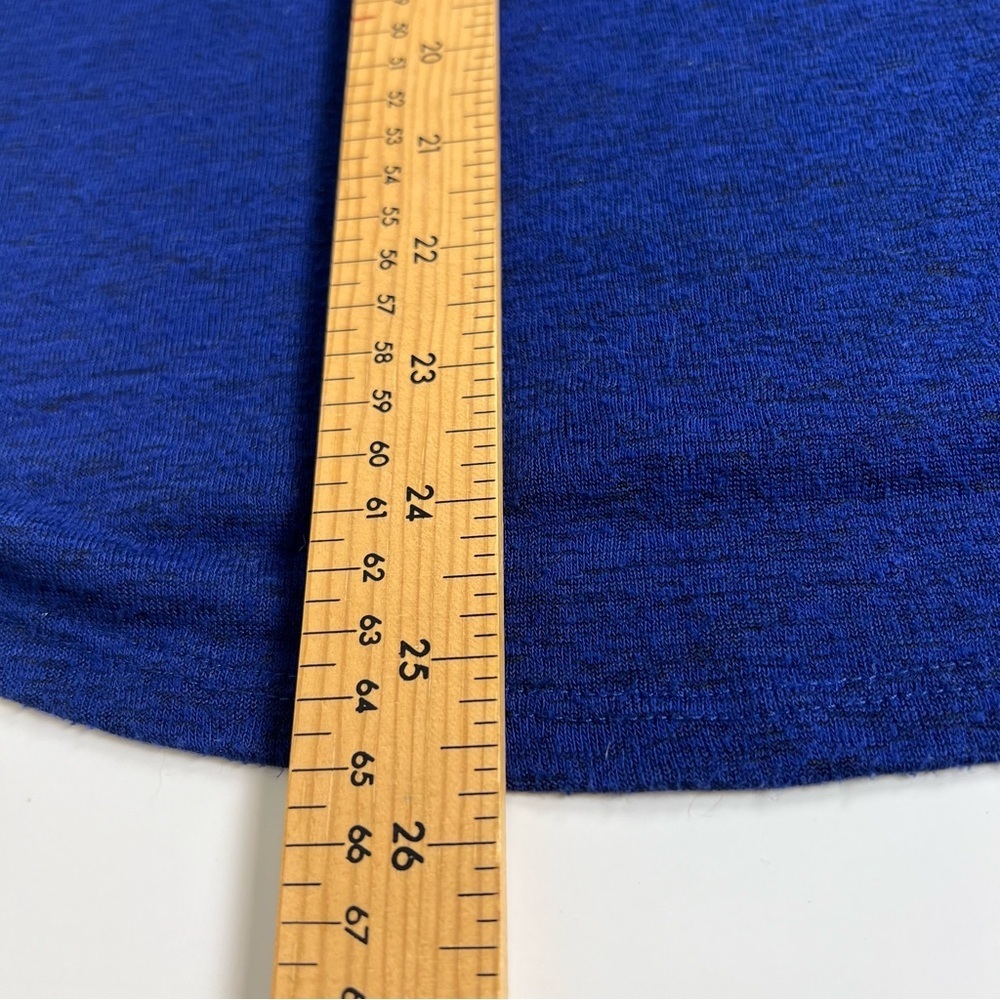 Twik Royal Blue Lace Sleeve Blouse - Picture 9 of 9